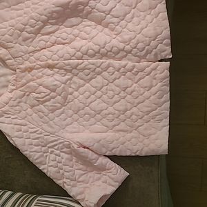 Vintage bed jacket pink